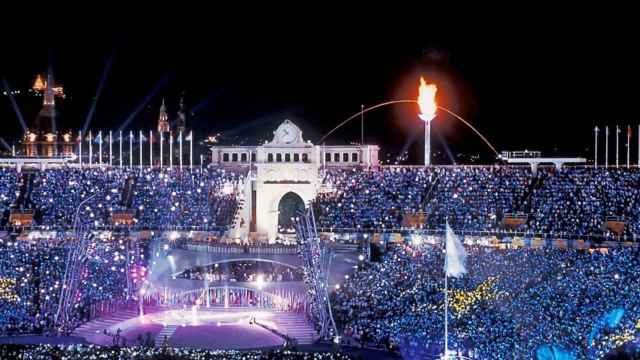 Imagen de la ceremonia de apertura de los Juegos Olímpicos de Barcelona'92, hace 25 años / ARCHIVO