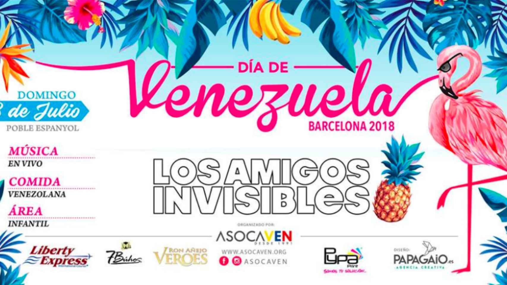 Fiesta del Día de Venezuela en Barcelona / ASOCAVEN