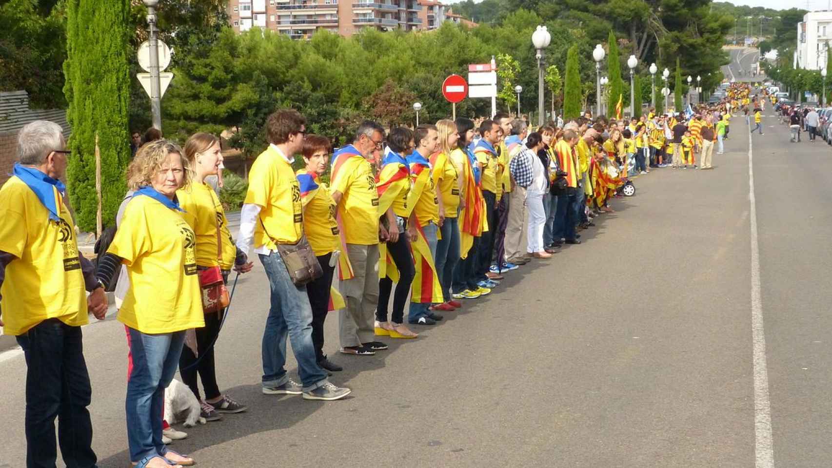 Vía independentista de 2013 / Clara Polo Sabat