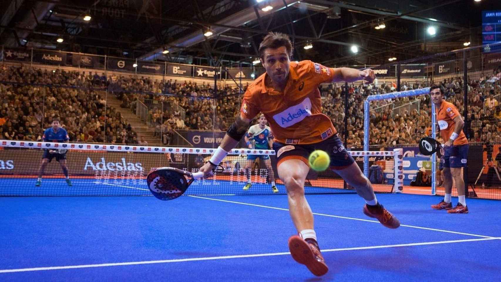 El Palau Sant Jordi albergará el Estrella Damm Master Final de pádel entre el 19 y el 22 de diciembre / EFE