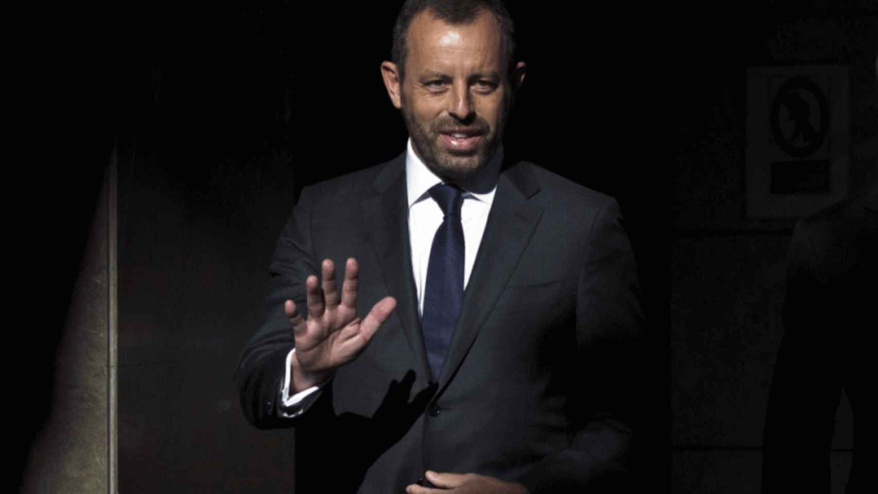 El expresidente del Barcelona Sandro Rosell / EFE