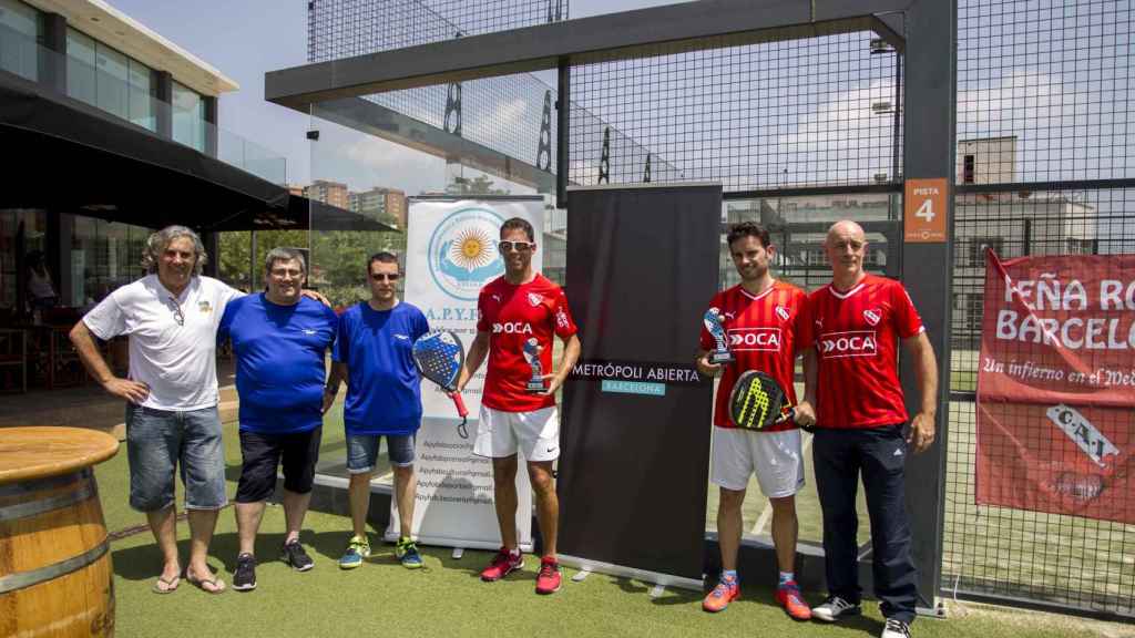 II Torneo de pádel organizado por APIFAV con la colaboración de Metrópoli Abierta / HUGO FERNÁNDEZ