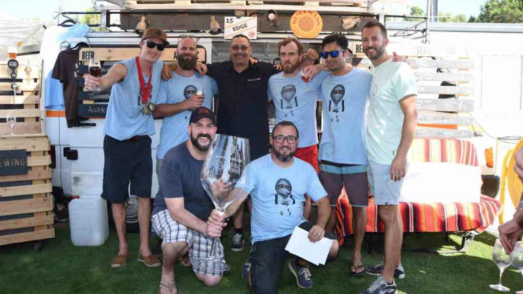 Ganadores del premio a la mejor cerveza nacional en la Fira del Poblenou / EP