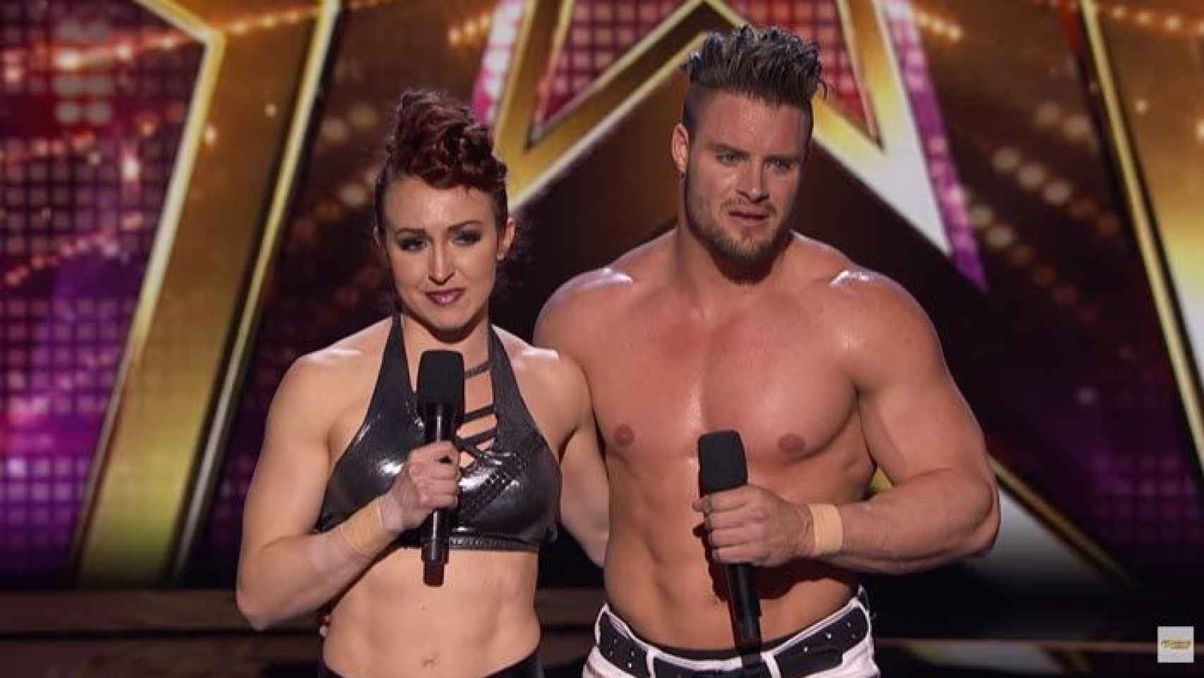 Mary y Tyce en American Got Talent