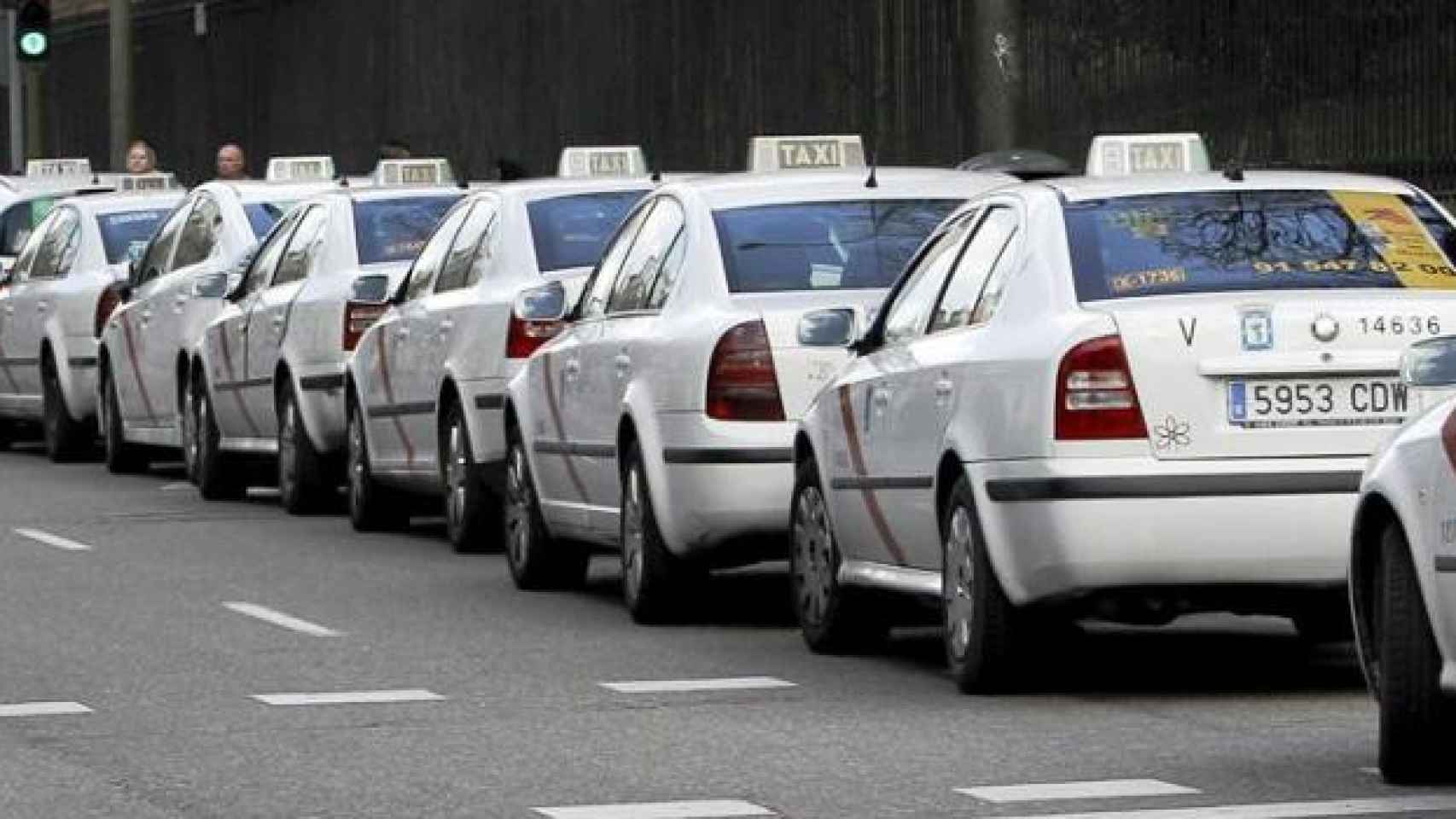 Parada de taxis de Madrid