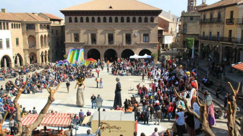 Plaza Mayor del Poble Espanyol