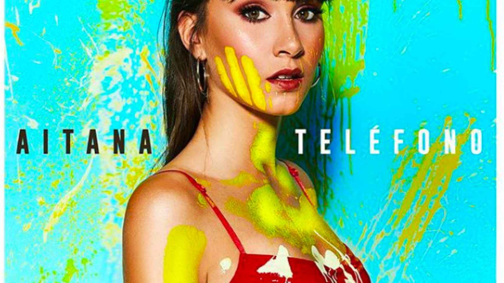 Portada del single Teléfono de Aitana