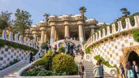 El Park Güell es uno de los lugares más visitados de Barcelona