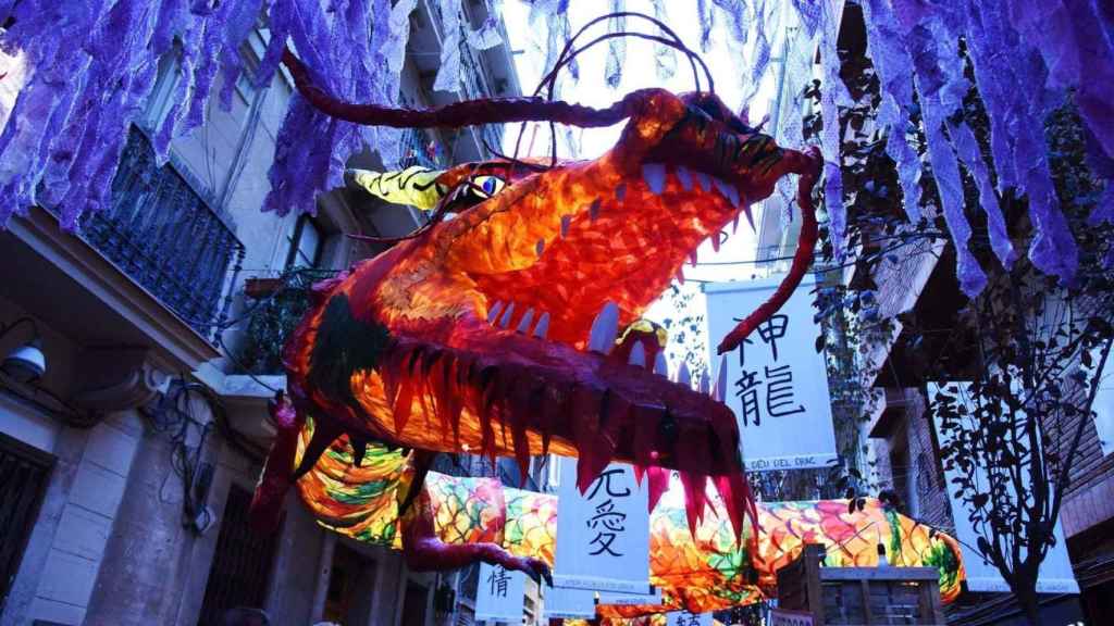 Decoración fiestas mayores de Gràcia 2017