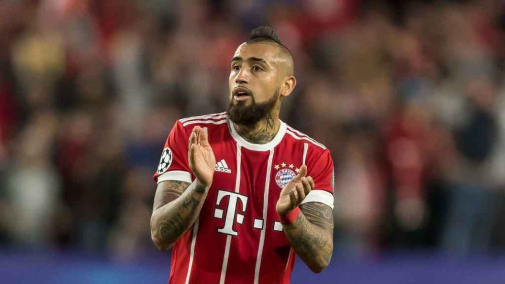 Arturo Vidal llega al Barça procedente del Bayern / EFE