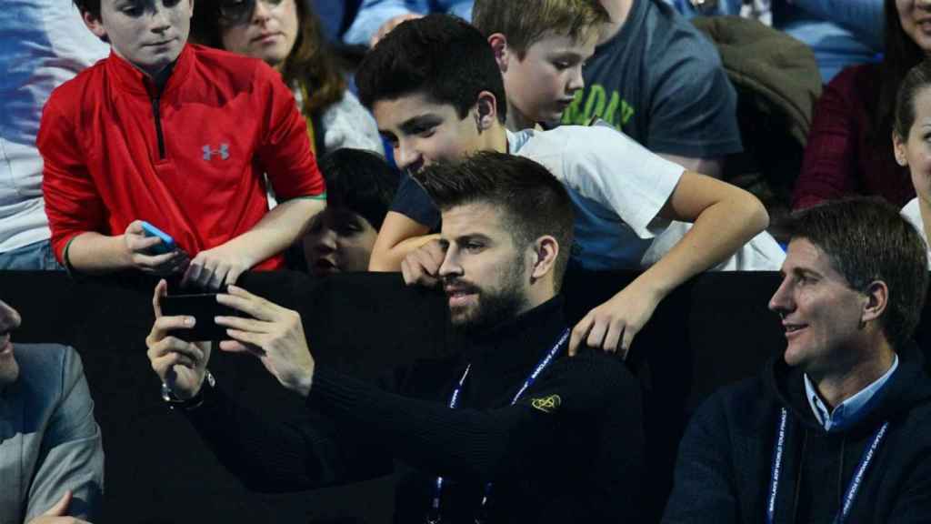 Gerard Piqué es un apasionado del tenis, que intenta presenciar en directo siempre que puede / Archivo