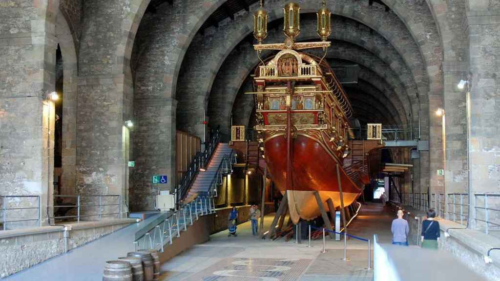 El Museu Marítim de Barcelona en una imagen de archivo