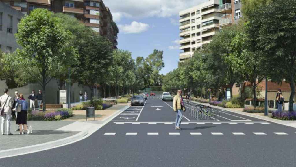 Finalizan las obras en la calle Pisuerga| AYUNTAMIENTO DE BARCELONA