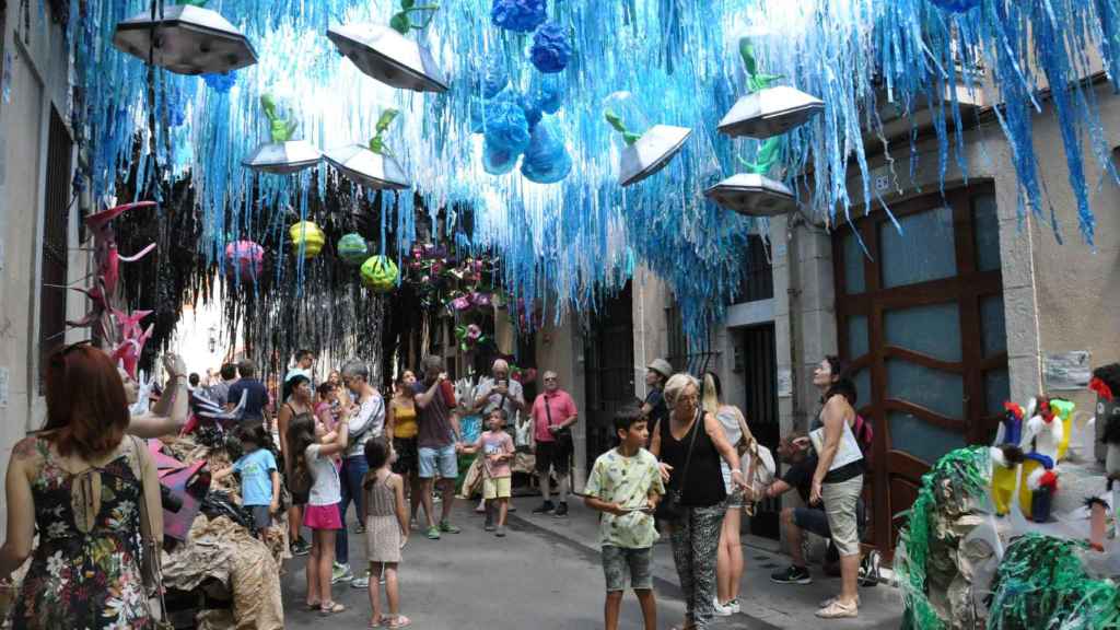 Paseo fotográfico por las mejores calles de la Festa Major de Gràcia