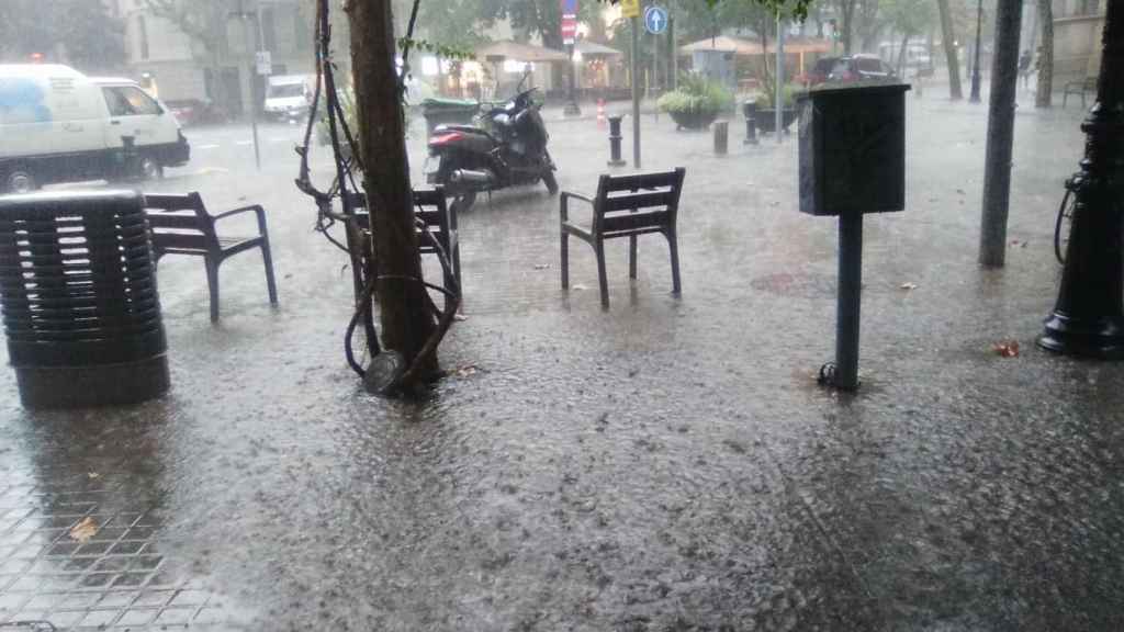 Esquina de la calle Còrcega con Rambla de Catalunya / A.O.