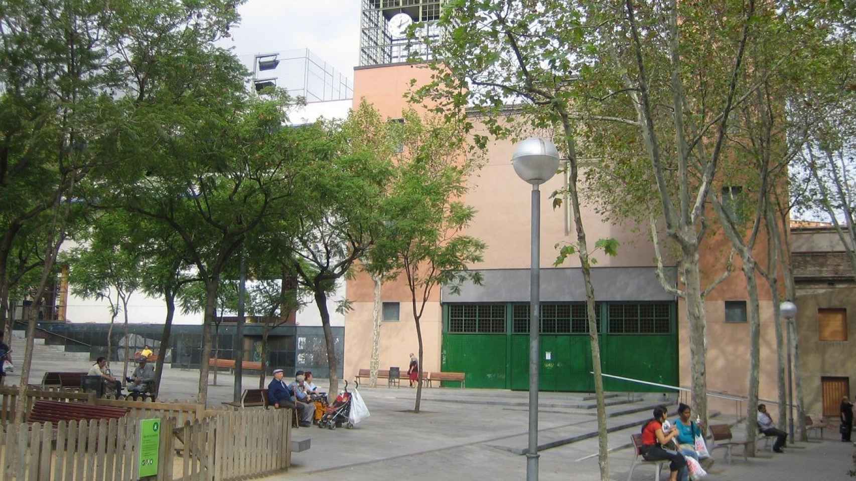 La zona de Turó de la Trinitat, en el que se ubicará la plaza infantil / DSA