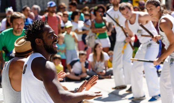 Roda de capoeira / MIGUEL LÓPEZ MALLACH 