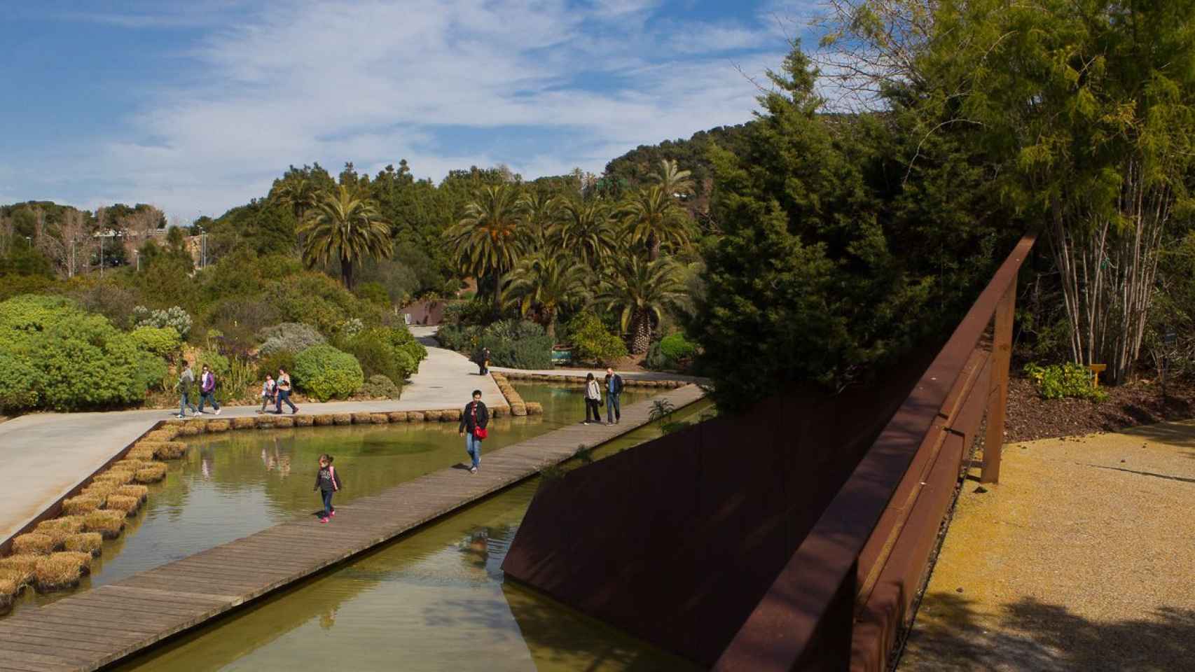 El jardín botánico de Montjuïc en una imagen de archivo