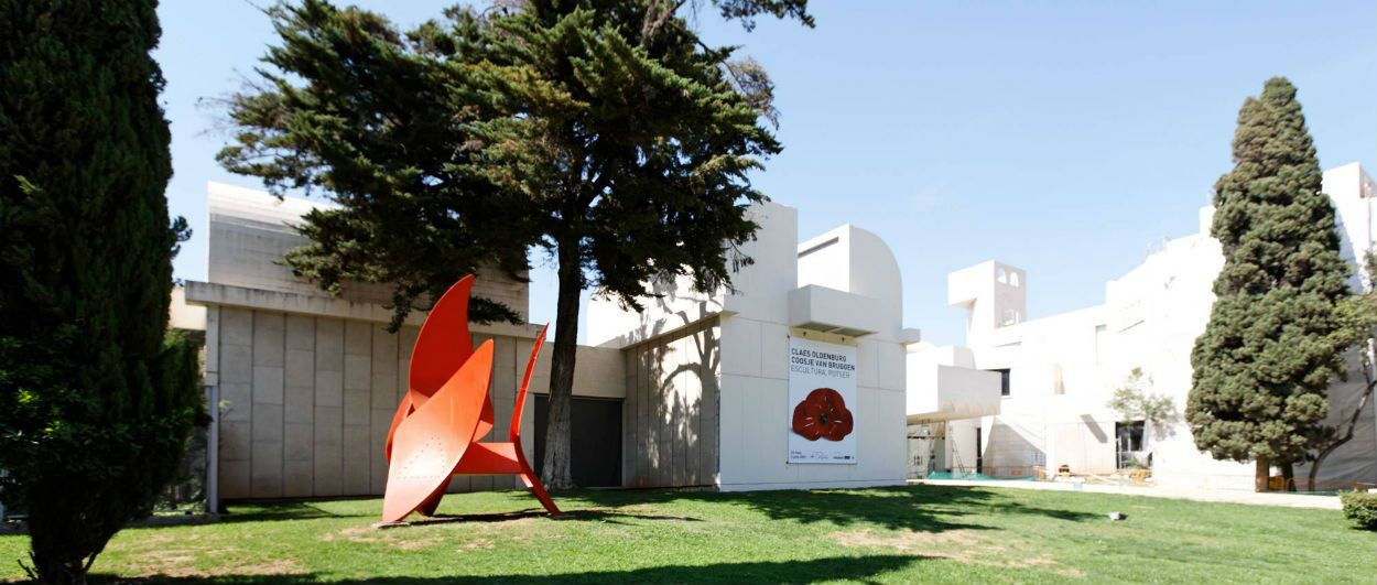 Entrada de la Fundació Miró, en Montjuïc / Archivo