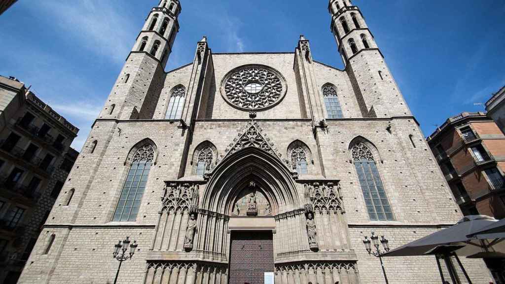 Fachada principal de Santa Maria del Mar