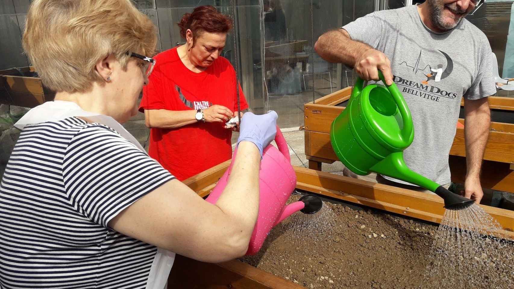 Huerto terapéutico en el Hospital del Mar | EP