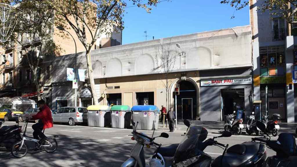 Gimnasio Social del Raval situado en la calle Sant Pau (Salvem el Sant Pau)