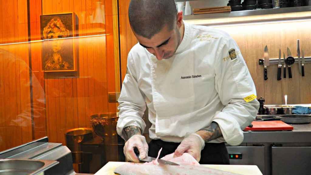 Toni Simoes, chef de La taverna del Clínic