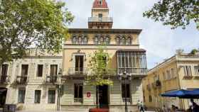 Plaza de la Concòrdia, en Les Corts / HUGO FERNÁNDEZ