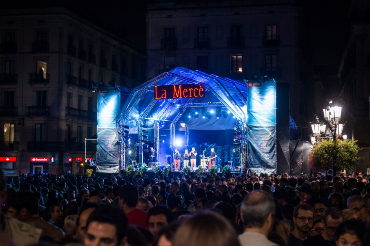 Un concierto de la Mercè, en una edición anterior