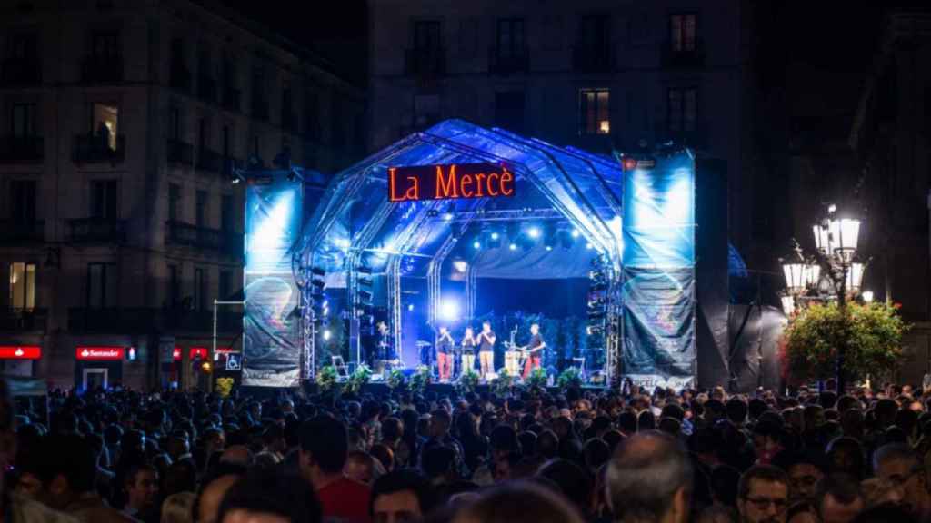 Un concierto de la Mercè, en una edición anterior