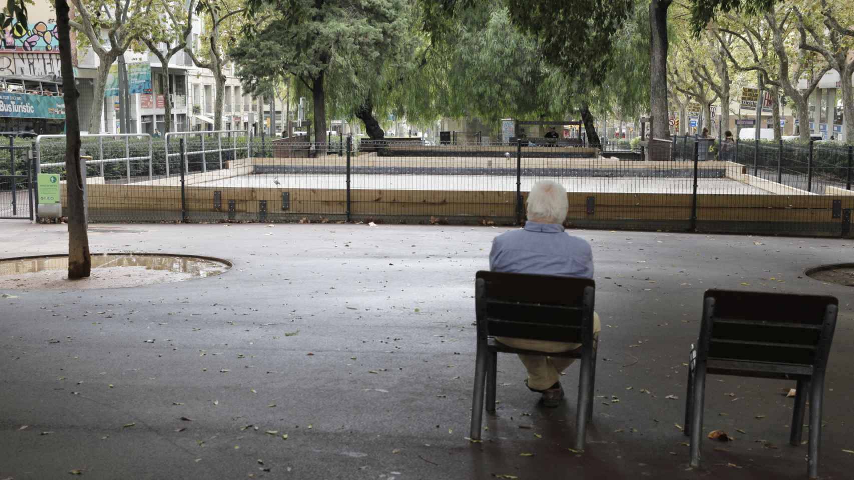 Cierran unas pistas de petanca municipales para su uso particular / JORDI ROMERO