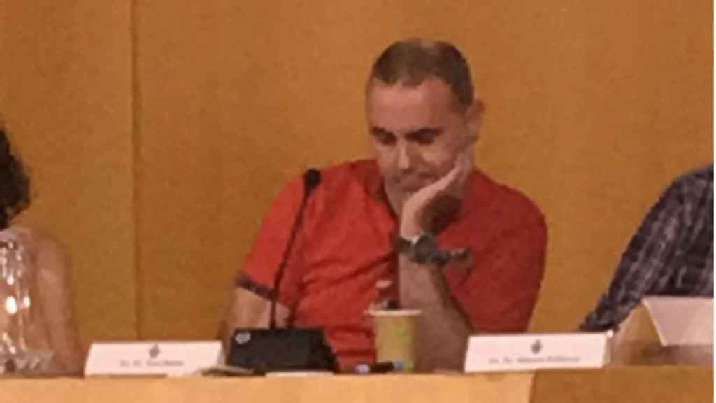 Eloi Badia en el pleno de Gràcia