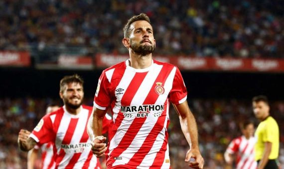 Stuani ha marcado los dos goles del Girona