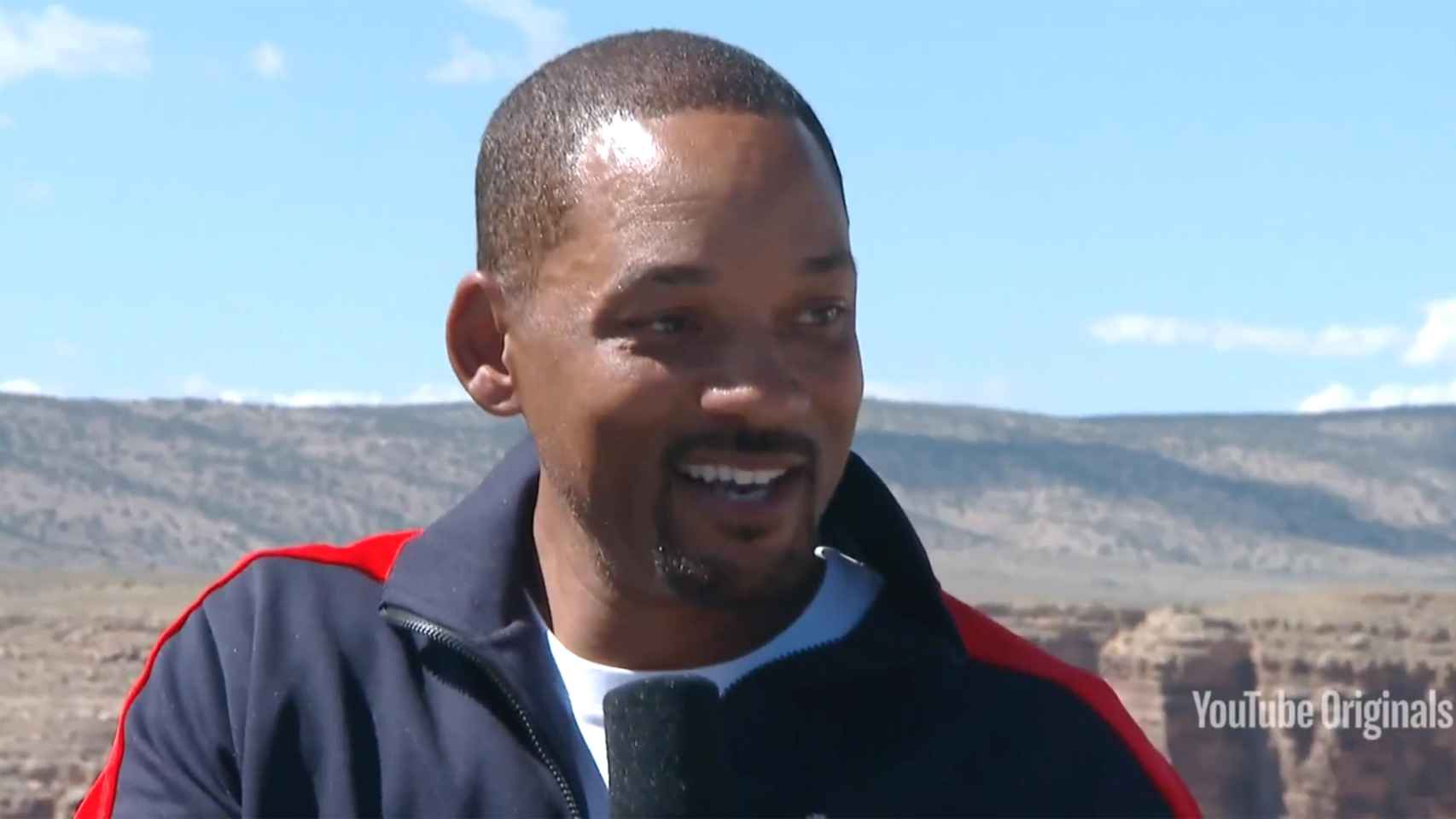 Will Smith minutos antes del salto