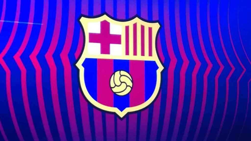 Así sería el nuevo escudo... si acaba siendo aprobado por los socios / FCB nuevo escudo