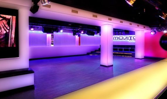 La pista del Mojito Club de Barcelona 