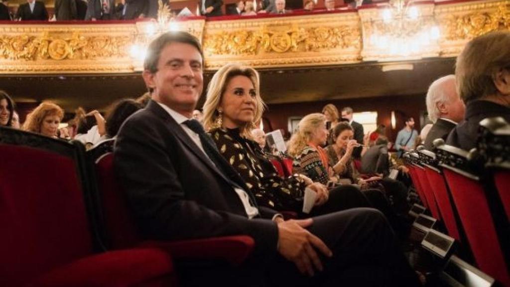 Manuel Valls, con su actual pareja, Susana Gallardo