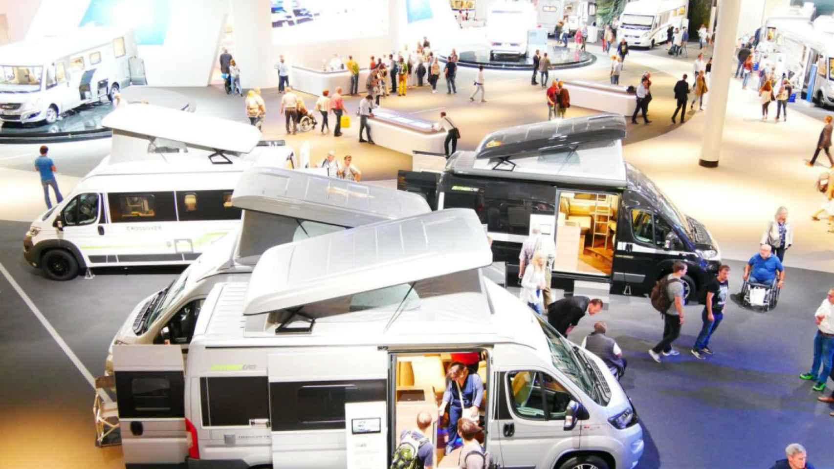 En Fira de Barcelona se juntarán hasta siete centenares de caravanas / Fira