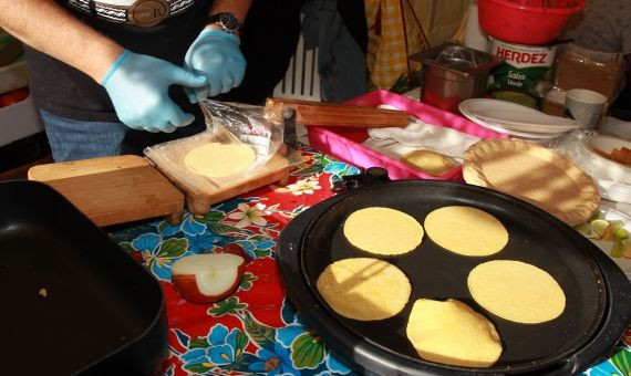 Los tacos caseros del restaurante mexicano Adelita / HUGO FERNÁNDEZ