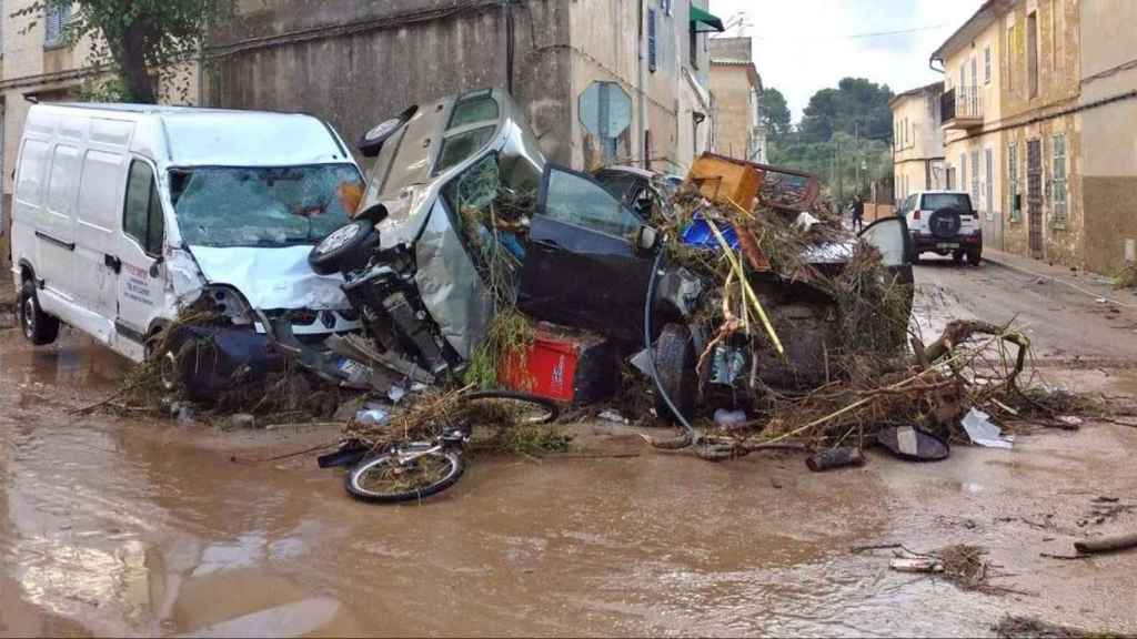 Consecuencias de las inundaciones en Mallorca / EFE