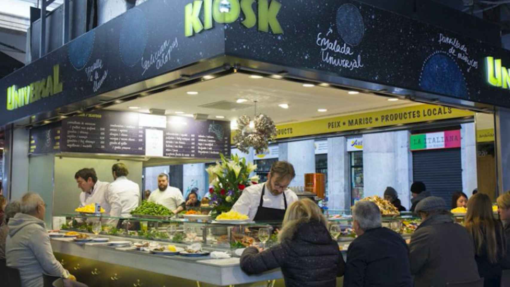 Kiosko Universal de la Boquería / MERCAT DE LA BOQUERIA