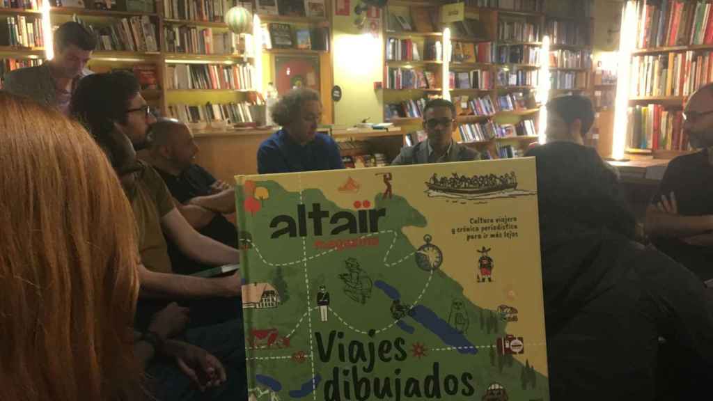 Un momento durante la presentación de 'Viajes ilustrados' de Altaïr Magazine | PAULA BALDRICH