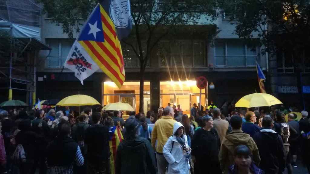 Los CDR se han manifestado ante la sede de ERC / EP