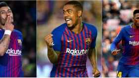 Paulinho, Malcom y Yerry Mina / METRÓPOLI ABIERTA