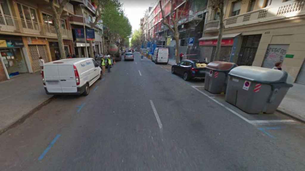 Imagen de la Calle Bailèn de Gràcia / GOOGLE STREET VIEW