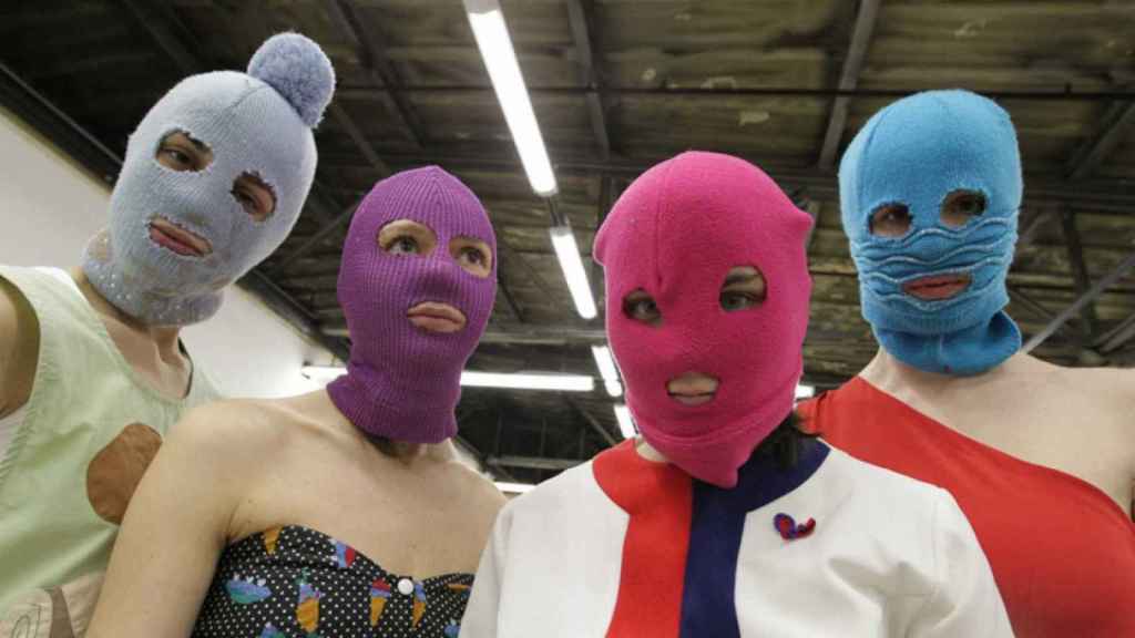 El colectivo Pussy Riot actuará en Barcelona