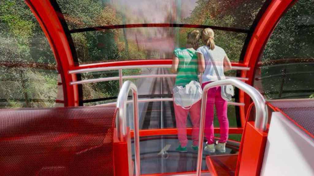 Así será el funicular del Tibidabo / AJUNTAMENT DE BARCELONA