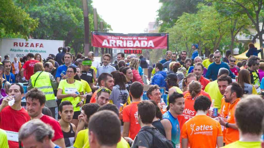 Imagen del Cros Popular de Sants del año 2017 / crospopulardesants.cat