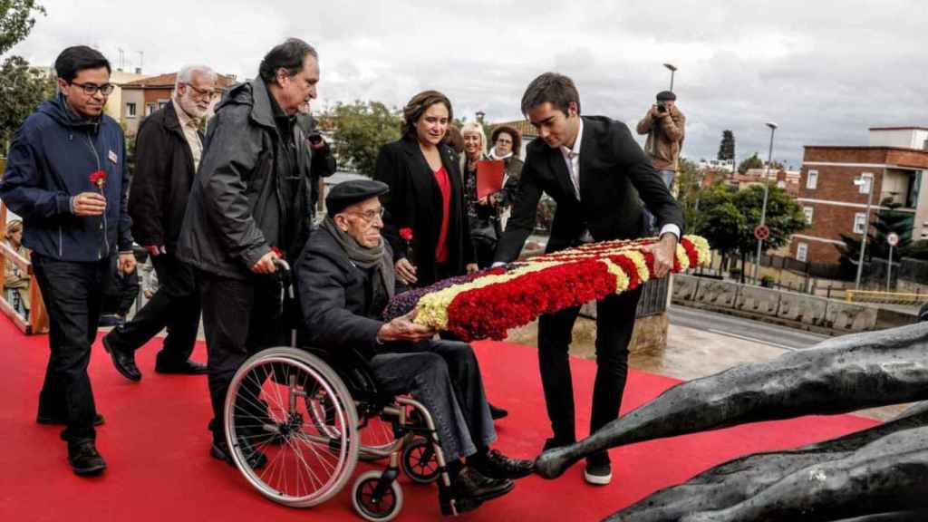 Acto de homenaje a las Brigadas Internacionales / Ajuntament Barcelona