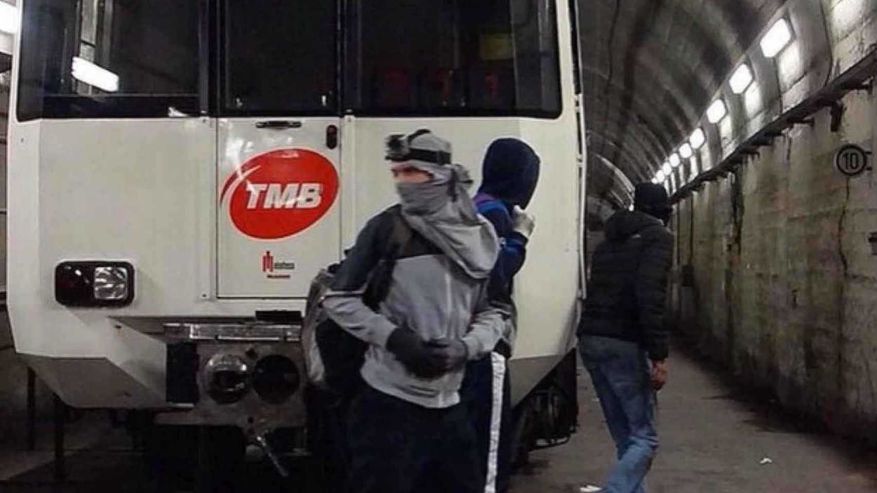 Un grafitero ha sido condenado a la cárcel por pintar en el Metro / INSTAGRAM